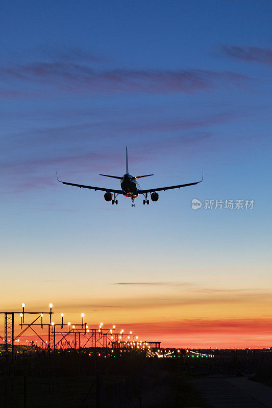 El Prat aeroport Pau Casals日落